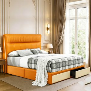 5Ft Queen Size Drawer Bedframe