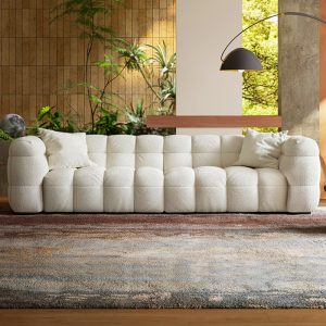 Marshmallow Design Fabric Sofa