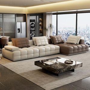 Lawrence Design Leather Sofa