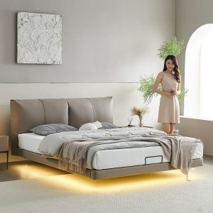 Designer Floating Bed Frame